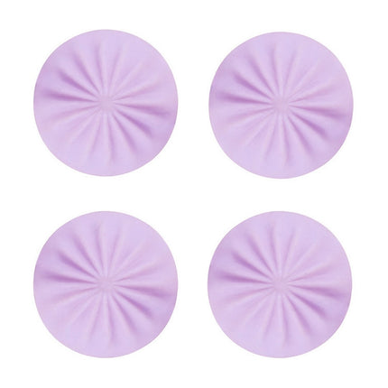 4 PCS Rubber Anti-Collision Stickers Silent Wall Protection Pad(Pink)-garmade.com