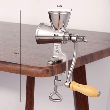 Household Stainless Steel Manual Grinder Home Coffee Tools Grinding Mill Machine for Soy Peanut-garmade.com