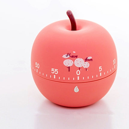 Creative Cartoon Fruit Shape Multi-Function Rotary Timer Learning Work Efficiency Time Manager(Apple)-garmade.com
