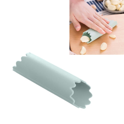 10 PCS Household Garlic Peeling Tool Manual Thickening Silicone Peeling Tool Portable Garlic Peeling Device(Olive Green)-garmade.com