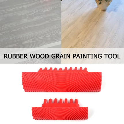 Imitation Wood Grain Tool Wood Grain Roller Paint Printing Tool, Specification:B Sytle MS6-garmade.com