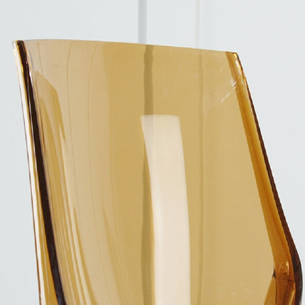 Transparent Bar Chair Personality Fashion Home High Chair Acrylic Chair, Height:65cm(Transparent Color)-garmade.com