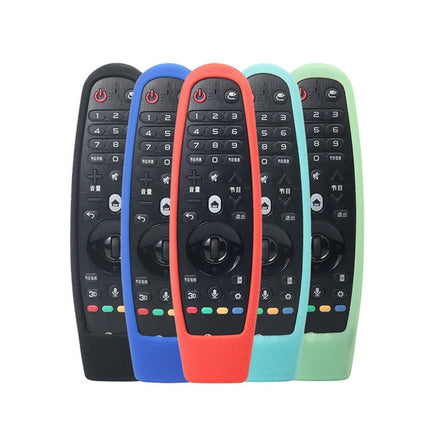 Suitable for LG Smart TV Remote Control Protective Case AN-MR600 AN-MR650a Dynamic Remote Control Silicone Case(Black)-garmade.com