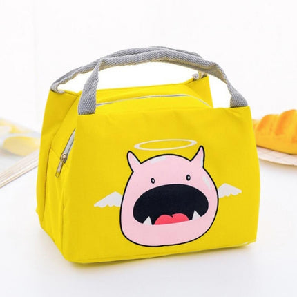 Portable Student Lunch Outdoor Portable Insulation Child Cute Student Lunch Box Bag(Snacks)-garmade.com