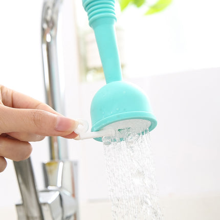 Kitchen Faucet Water-saving Shower(Long Blue)-garmade.com