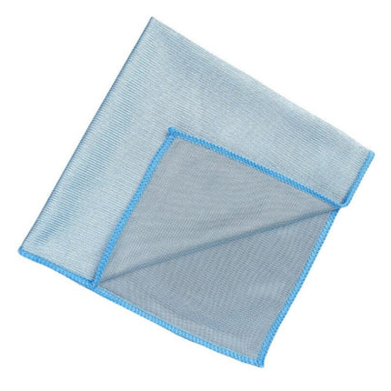 10 PCS Microfiber Wipe Glass Non-Marking Cleaning Cloth, Size:40x40cm, Colour:Blue-garmade.com