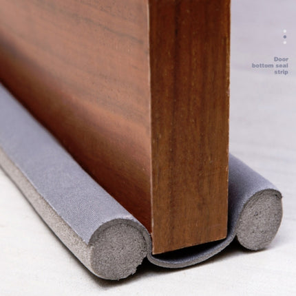 Door Gap Sealing & Sound Insulation Strip Door & Window Gap Wind-proof & Warm-keeping Paste Dust-proof Tape(Gray)-garmade.com