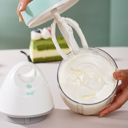 MEIZHIKOU Electric Whisk Household USB Small Baking Automatic Whisk Whipping Cream Cake Mixer-garmade.com