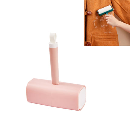 2 PCS Household Square Color Contrast Roller Pet Clothes Sticking Device(Pink)-garmade.com