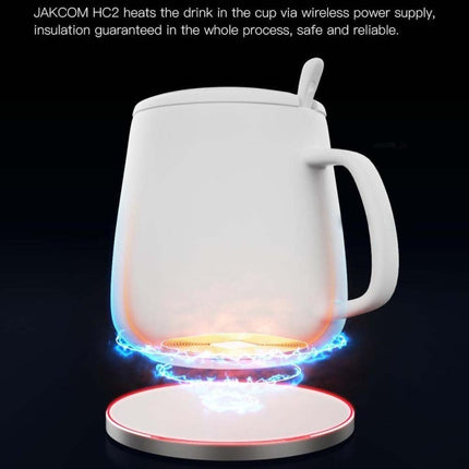 JAKCOM HC2S Wireless Heating Cup Set(White)-garmade.com