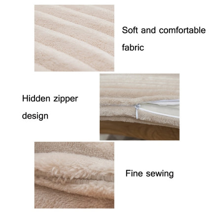 Flannel Round Cushion Dust Cover, Size: 40x40cm(Cash)-garmade.com