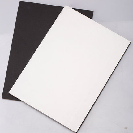 3-in-1 Reflective Board A3 Cardboard Folding Light Diffuser Board (White + Black + Silver)-garmade.com