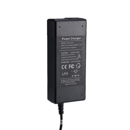 THGX-4202 42V / 2A DC 5.5mm Charging Port Universal Electric Scooter Power Adapter Lithium Battery Charger for Xiaomi Mijia M365 & Ninebot ES2 / ES4, EU Plug-garmade.com