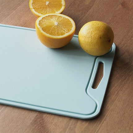 Silicone Anti-mildew And Heat-resistant Vegetable Cutting Board For Household Kitchen(Blue)-garmade.com
