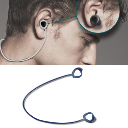 3 PCS Bluetooth Headphone Sports Silicone Anti-Lost Rope For Samsung GALAXLBuds 1 / 2(Blue)-garmade.com