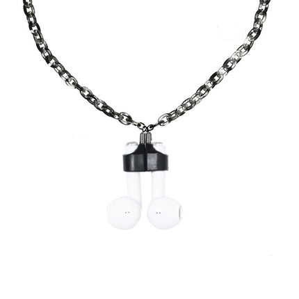 Wireless Earphones Acrylic Strong Magnetic Lightweight Anti-Lost Chain For AirPods(Black)-garmade.com