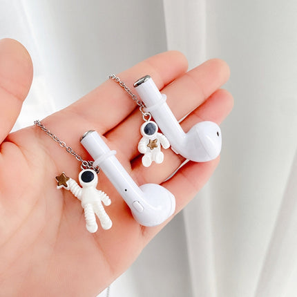 2 Pairs Wireless Bluetooth Headset Anti-Lost Astronaut Anti-Lost Chain For AirPods(Plastic)-garmade.com