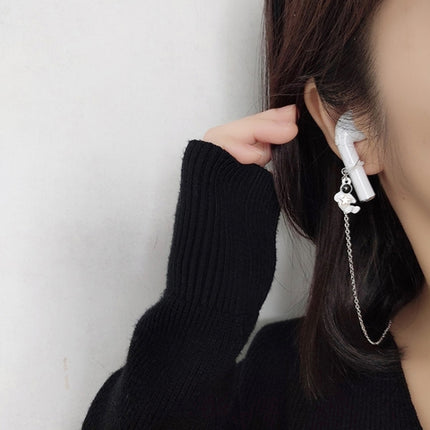 2 Pairs Wireless Bluetooth Headset Anti-Lost Astronaut Anti-Lost Chain For AirPods(Alloy)-garmade.com