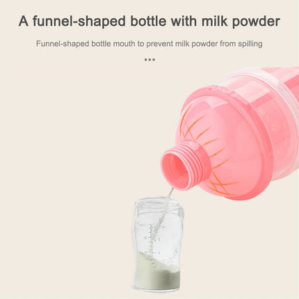 Portable Milk Powder Formula Dispenser Food Container Storage Feeding Box for Baby(Blue)-garmade.com