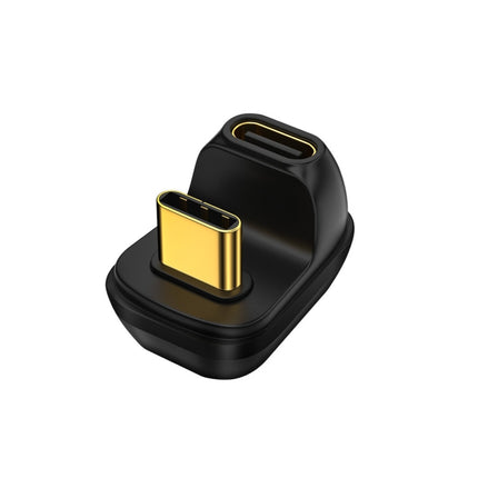 U-shaped Elbow Type-C/USB-C Male To Female Data Transfer Charging Adaptor, Interface form: 4.0-garmade.com