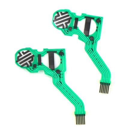 For PS5 V1 Controller 2sets Button Ribbon Circuit Board Conductive Film( Green)-garmade.com