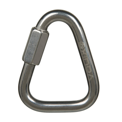 Xinda Stainless Steel Triangle Connecting Ring Meilong Lock Rock Climbing Equipment 6mm-garmade.com