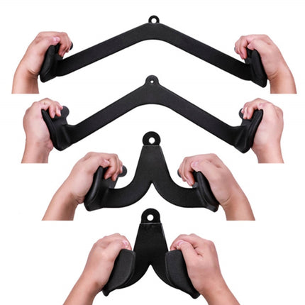 5 In 1 V-shaped Handles Attachments for Pulley and Lat Pulldown Machines-garmade.com