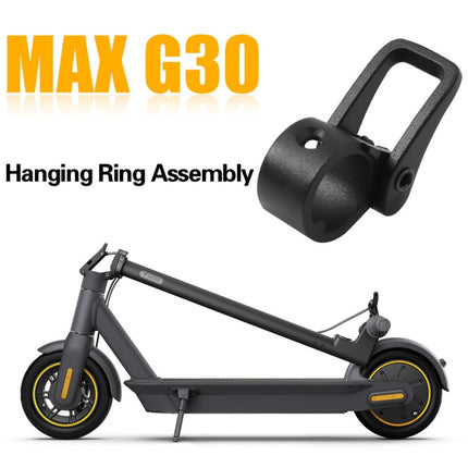 X0153 for Ninebot MAX G30 Electric Scooter Folding Hook Folding Buckle Accessories(Black)-garmade.com