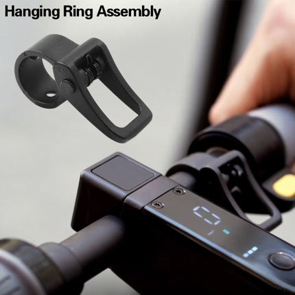 X0153 for Ninebot MAX G30 Electric Scooter Folding Hook Folding Buckle Accessories(Black)-garmade.com