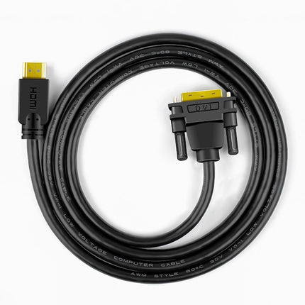 1.5m JINGHUA HDMI To DVI Transfer Cable Graphics Card Computer Monitor HD Cable-garmade.com
