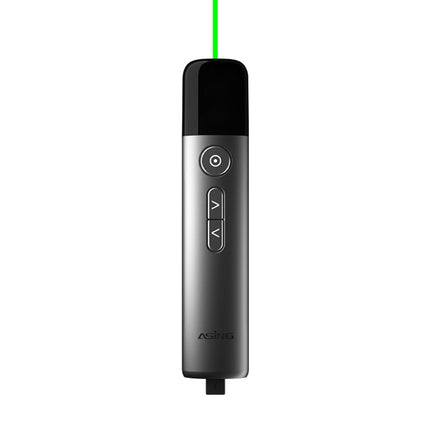 ASiNG LED LCD Screen High Power Bright Green Laser Pointer PPT Speech Instructions Page Presenter(A17)-garmade.com