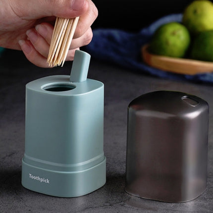 Household Push-type Toothpick Holder Automatically Pops Up Toothpick Storage Box Random Color Delivery-garmade.com