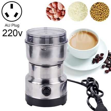 Multi-functional Coffee Grinder Stainless Electric Bean Grinder Herbal Medicine Grinding Machine, AU Plug-garmade.com
