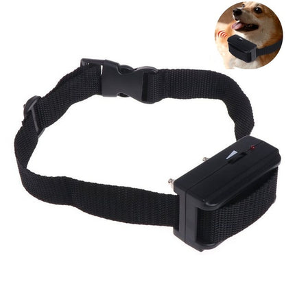 Pet Bark Stopper Automatic Dog Trainer Electric Shock Collar(Black)-garmade.com