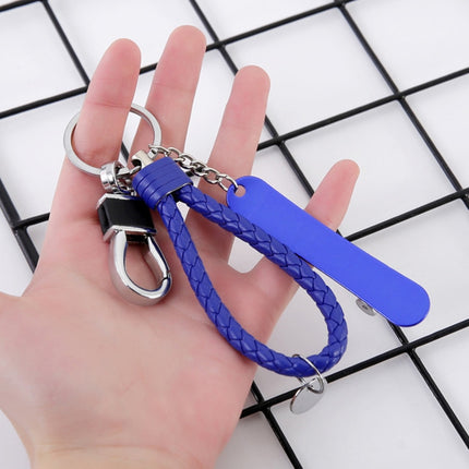 Scooter Beer Bottle Opener with Keychain Pendant Multifunctional Small Toy, Color:Blue Rope Button +Blue Skateboard-garmade.com