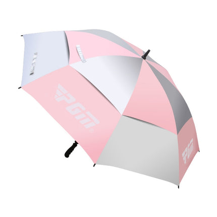 PGM Golf Fiberglass Straight Anti-typhoon Umbrella(Color:Pink Size:Manual)-garmade.com