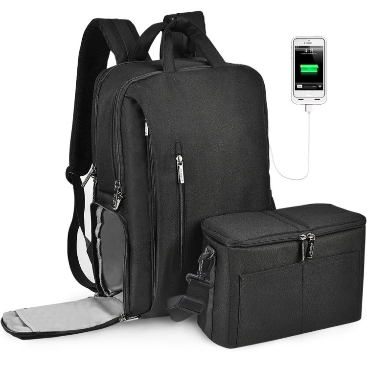 CADeN L5 III Multi-function Digital Camera Dual Shoulders Bag Backpack – Garmade