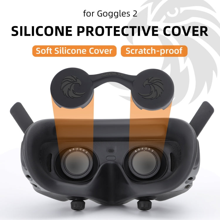 dji goggles 3 lens For DJI Goggles 2 / Goggles 3 Lens Cover Dust-proof VR Lens Silicone C – Garmade
