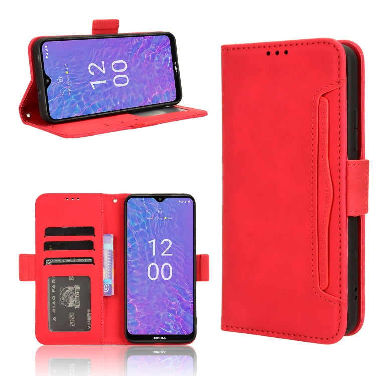 For Nokia C210 Skin Feel Calf Texture Card Slots Leather Phone Case(Re Garmade For Nokia C210 Skin Feel Calf Texture Card Slots Leather Phone Case(Re Garmade