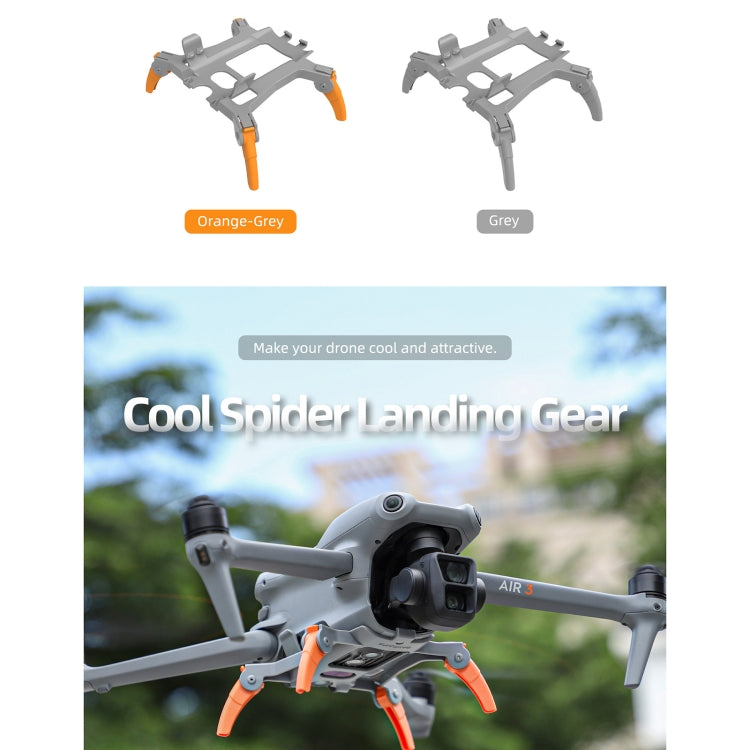 dji air 3 landing gear For DJI Air 3 Sunnylife LG664 Foldable Spider Landing Gear(Grey) – Garmade