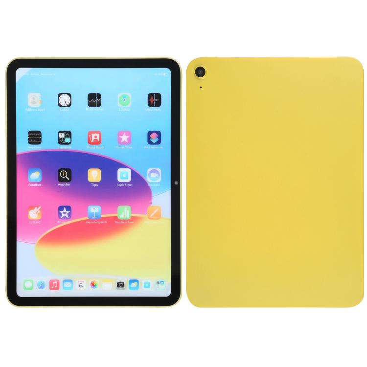 iPad本体イエロー For iPad 10th Gen 10.9 2022 Color Screen Non-Working Fake Dummy