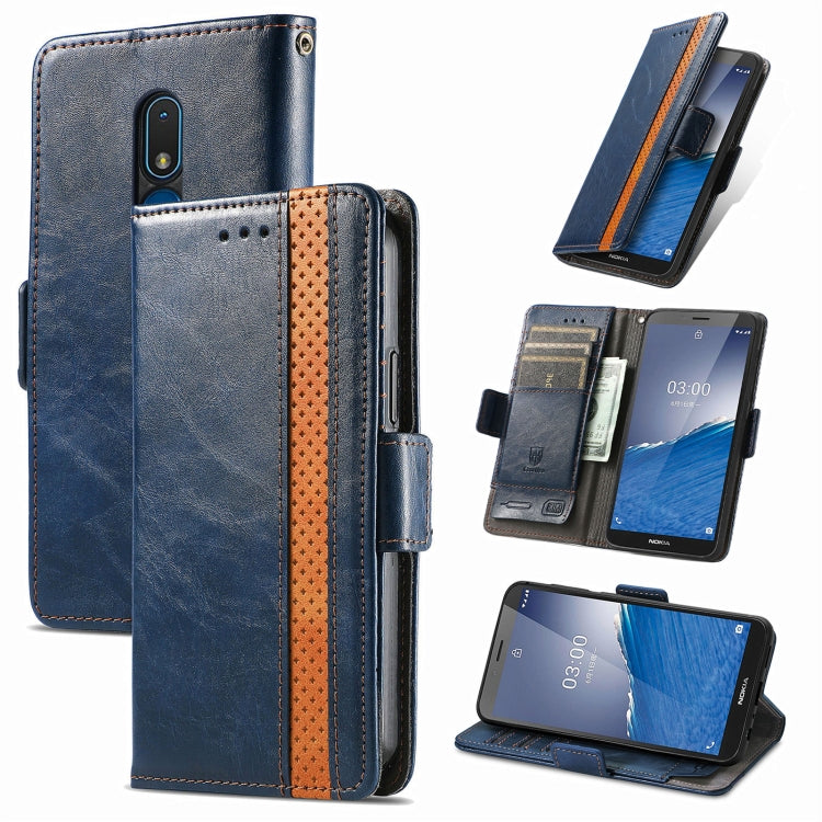 For Nokia C3 CaseNeo Splicing Dual Magnetic Buckle Leather Phone Case( – Garmade For Nokia C3 CaseNeo Splicing Dual Magnetic Buckle Leather Phone Case( – Garmade