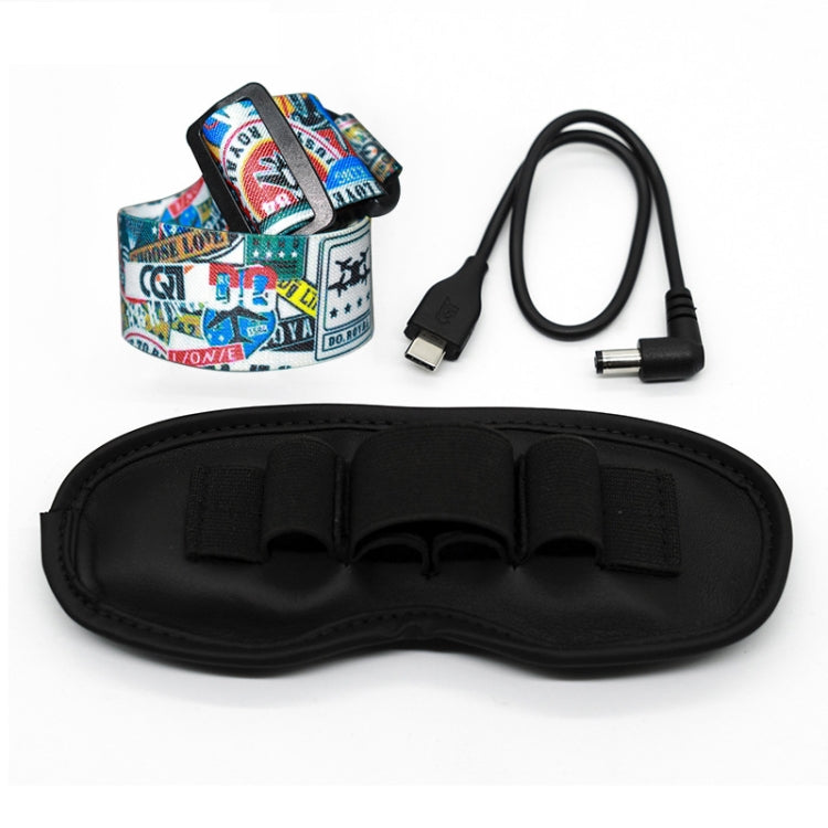 dji goggles v2 strap Flight Video Glasses Graffiti Color Headband Fixed Strap For DJI FPV G – Garmade
