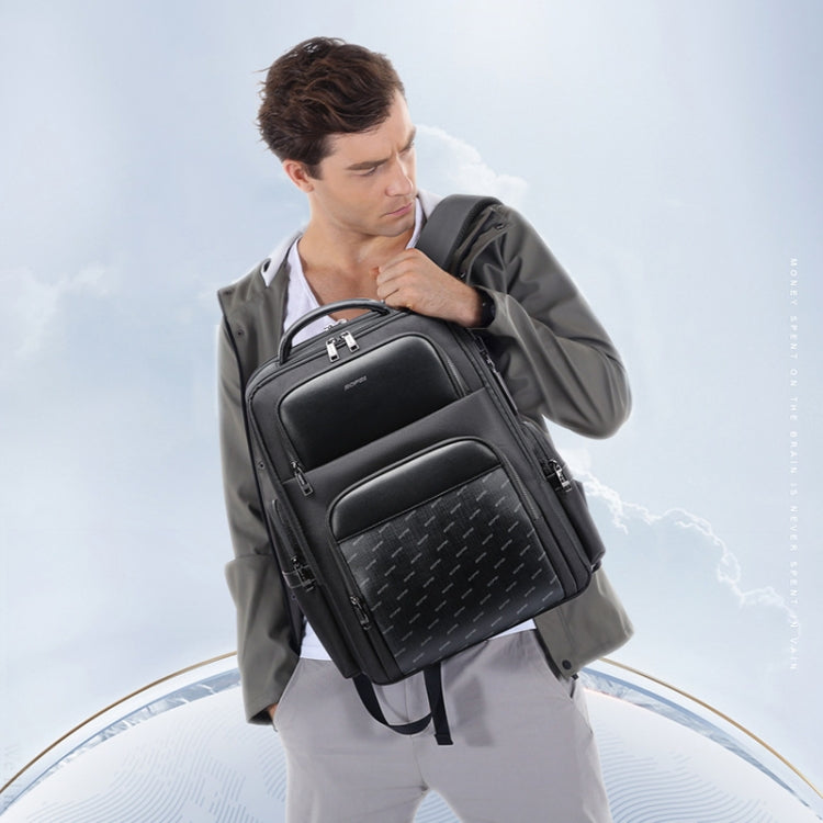bopai business backpack 15 inch laptop bag Bopai 61-91911 Large Capacity Business Waterproof Laptop Backpack With – Garmade