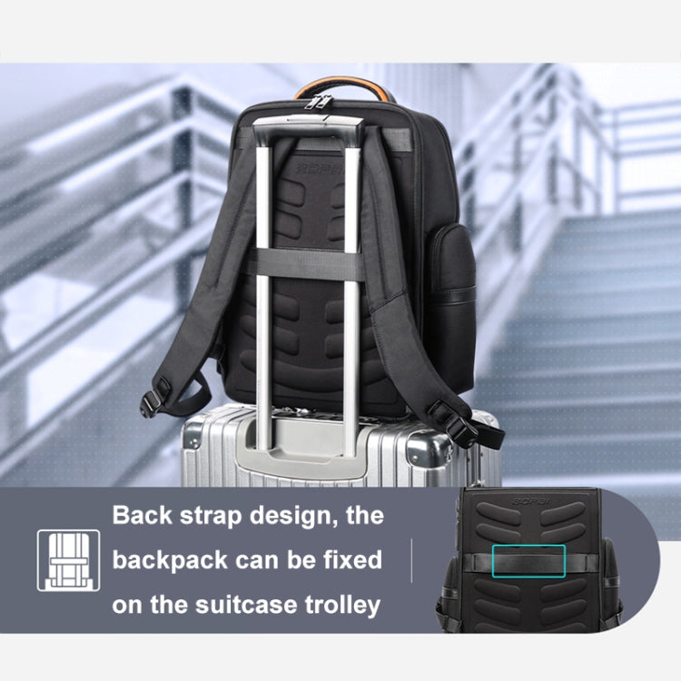 bopai laptop backpack Bopai 61-91911 Large Capacity Business Waterproof Laptop Backpack With – Garmade