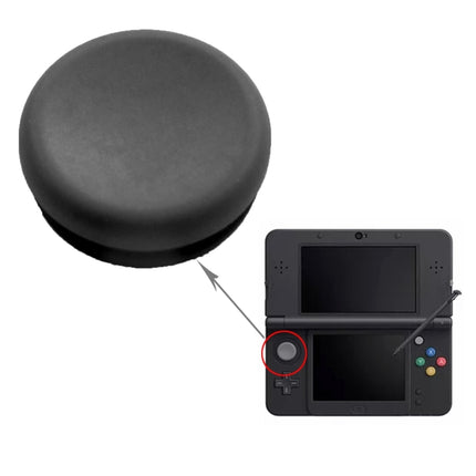 Analog Controller Stick Cap 3D Joystick Cap for New 3DS(Black)-garmade.com