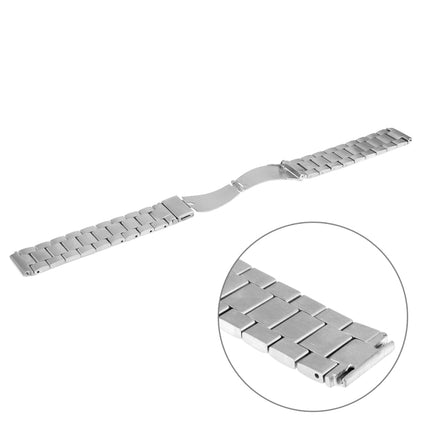 22mm Stainless Bead Hidden Butterfly Buckle Closure Replacement Strap Bracelet Band for Huawei Watch GT / GT 2/ GT 2 Pro-garmade.com