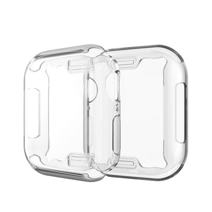 Full Coverage Plating TPU Case for Apple Watch Series 5 & 4 44mm(Silver)-garmade.com