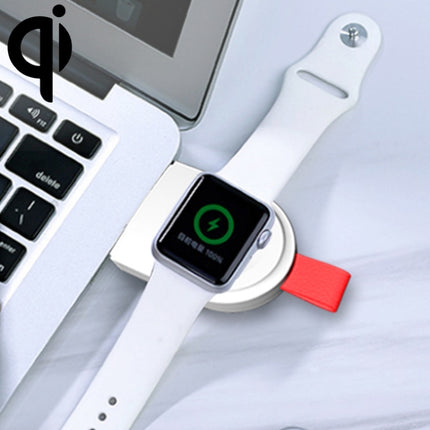 A3 Universal Portable Qi Standard Magnetic Wireless Charger for Apple Watch Series 4 & 3 & 2 & 1-garmade.com