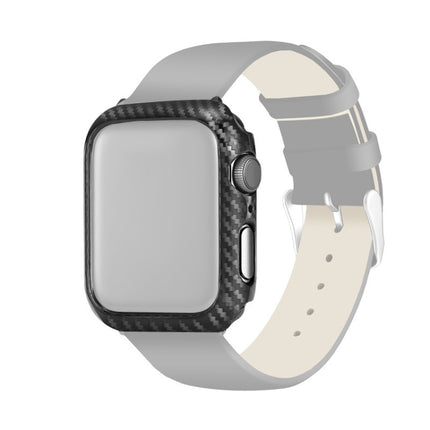 PC Carbon Fiber Frame Protection Case for Apple Watch Series 3 & 2 & 1 38mm-garmade.com